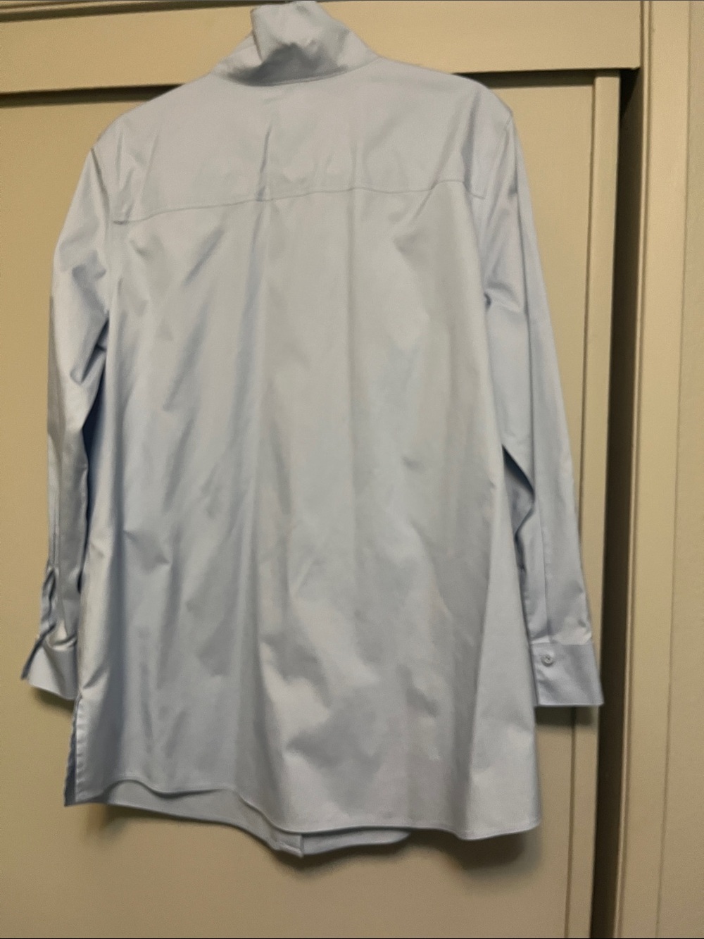 Light Blue Chico’s Dress Shirt - Classic Button-Up - Picture 3 of 3